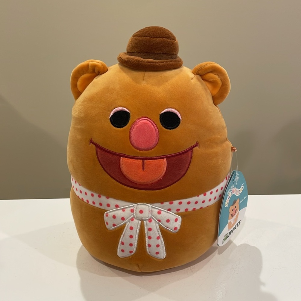 NWT 8” Disney The Muppets Fozzie the Bear Squishmallow